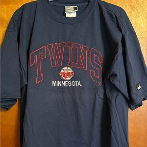 Vintage Minnesota twins puma shirt size large